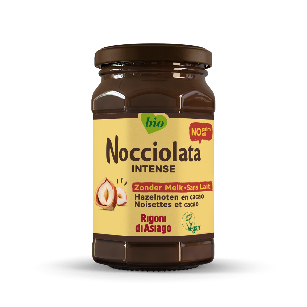 Nocciolata hazelnootpasta z.melk bio 250g