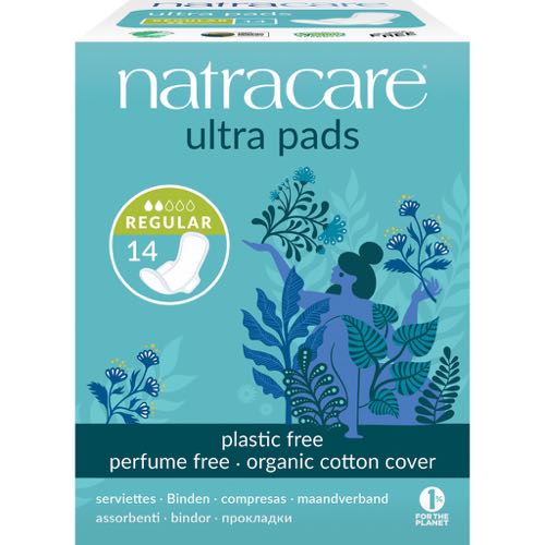 Natracare Maandverband ultra regular + vl 14st