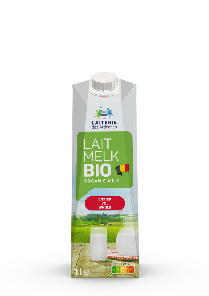 Laiterie Ardennes Volle melk UHT bio 1L