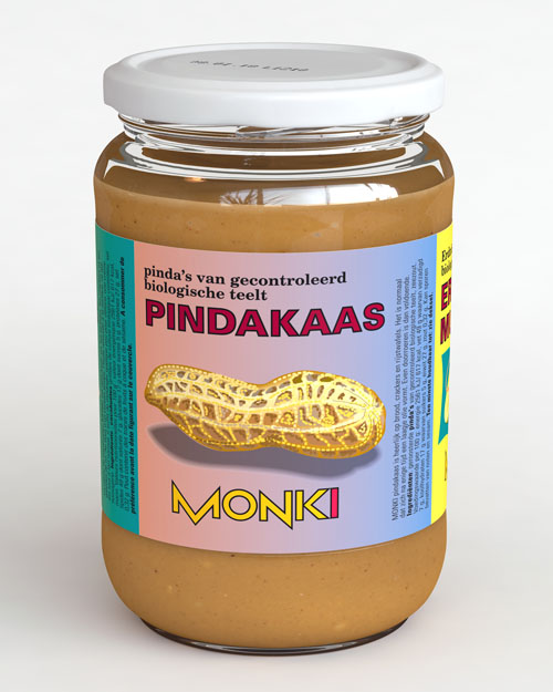 Horizon Pindakaas crunchy bio mz 650g
