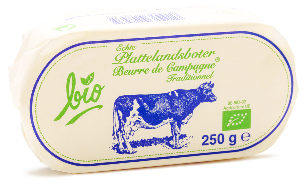 Rochefort Plattelandsboter ongezouten bio 250g