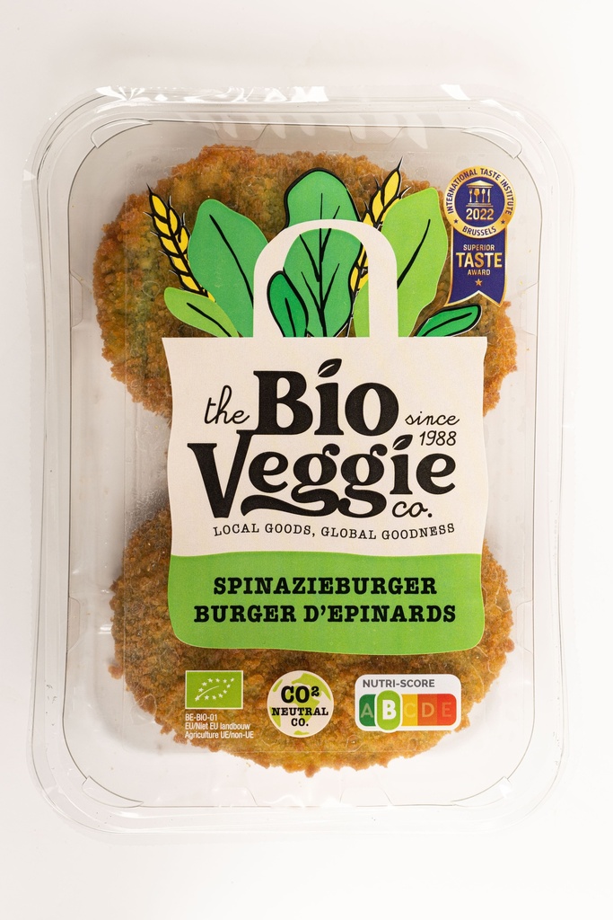 TBVC Spinazie burger bio 2x80g