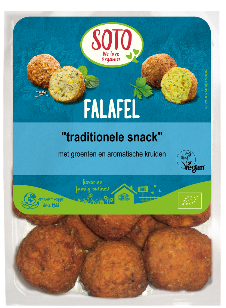 Soto Falafel Traditioneel Bio 200gr