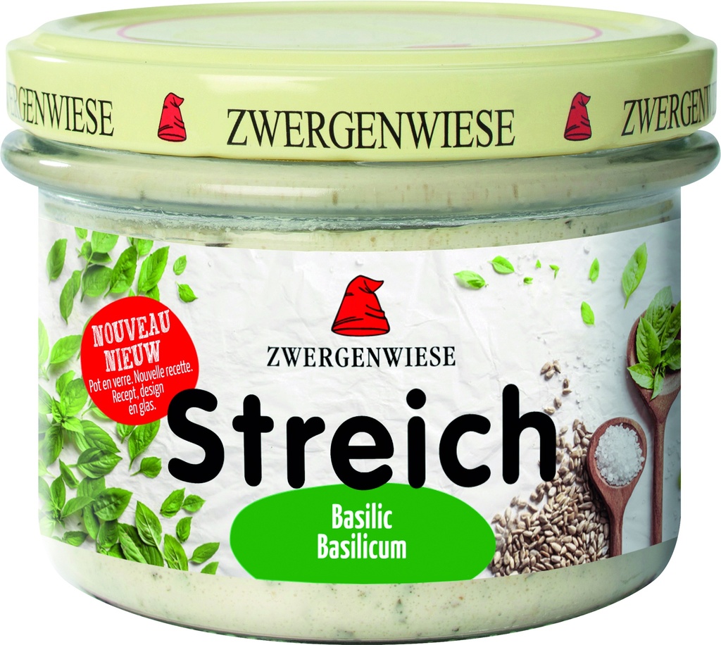 Zwergenwiese Basilicum spread bio 180g