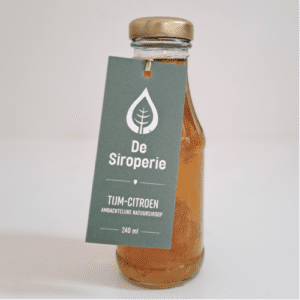 De Siroperie Tijm Citroen 240 ml