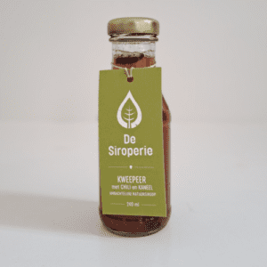 De Siroperie Kweepeer Chili Kaneel 240 ml