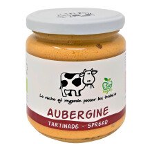 La Vache Bio aubergine spread 180g