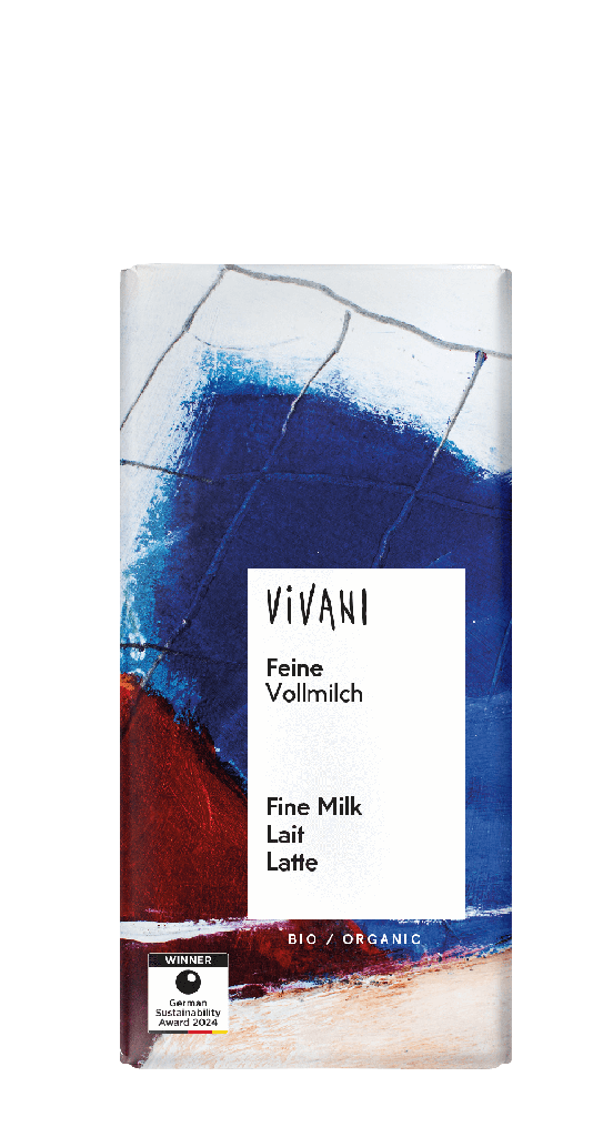 Vivani Chocolade melk bio 80g