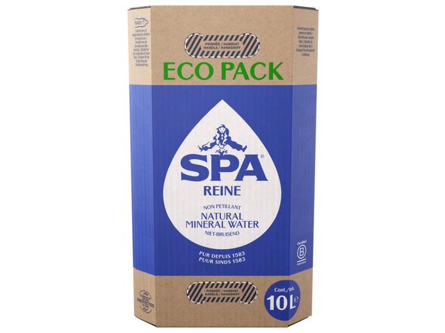 SPA Reine - Niet bruisend natuurlijk mineraalwater ECOPACK 10L