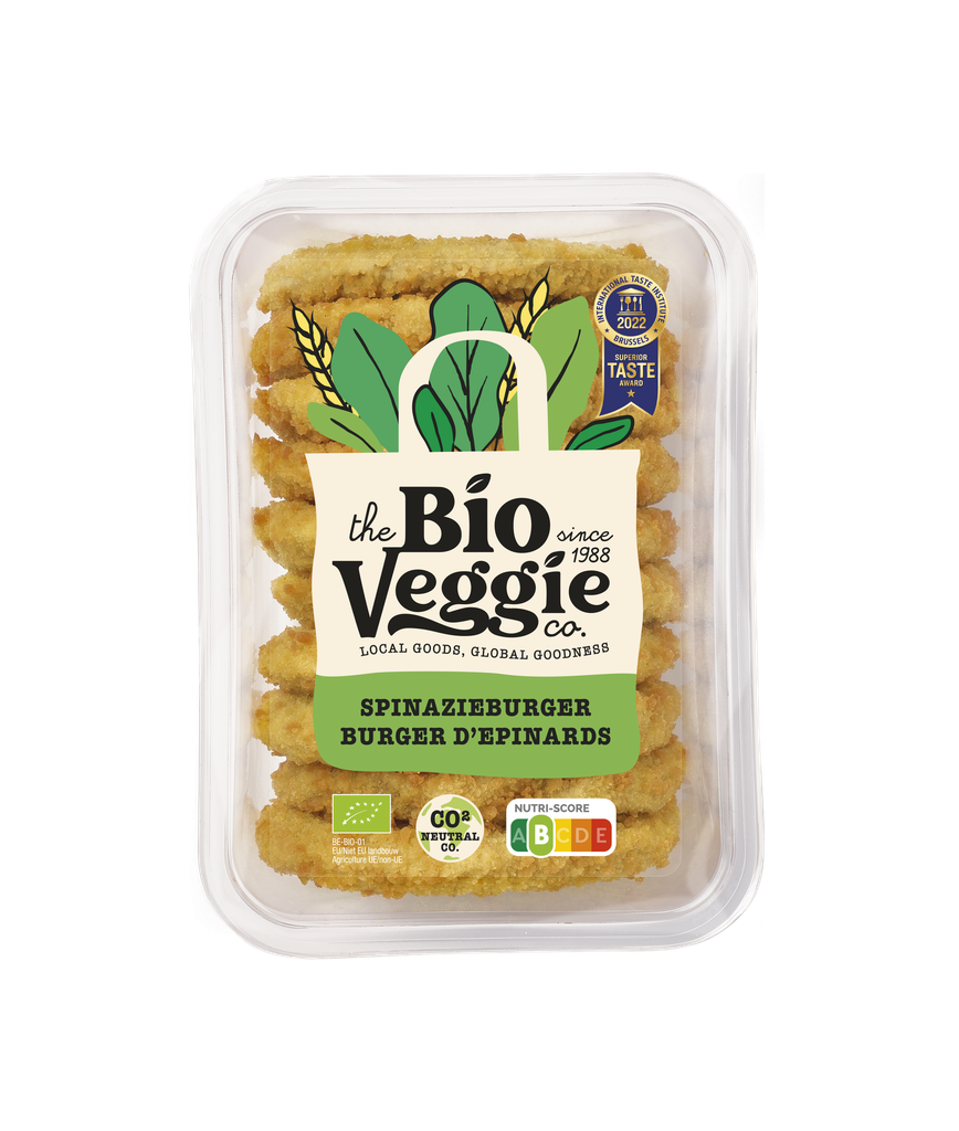 TBVC Spinazie burger bio 10x80g