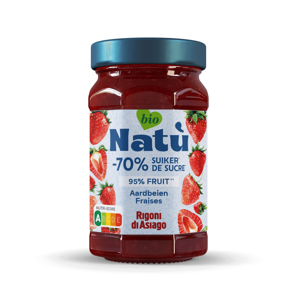 Natù Aardbeien confituur bio 240g