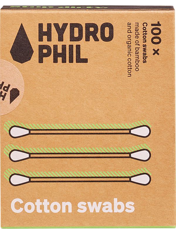 HUMBLE NATURAL COTTON SWABS - WHITE 100 stuks