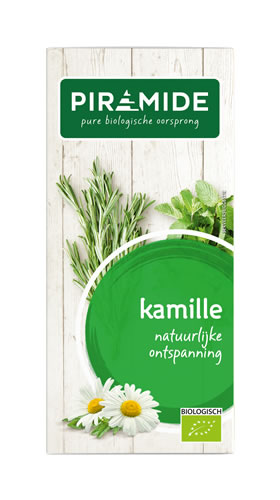 Piramide Kamille thee bio 20 builtjes