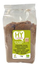 HYG Bio fIjne donkere cassonade rietsuiker - basterdsuiker 1 kg