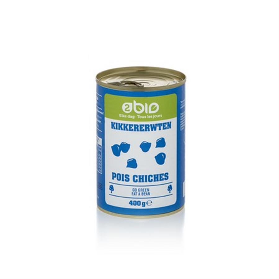 2BIO Kikkererwten in blik 400g