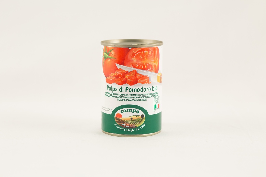 Campo Gehakte tomaten bio 400g