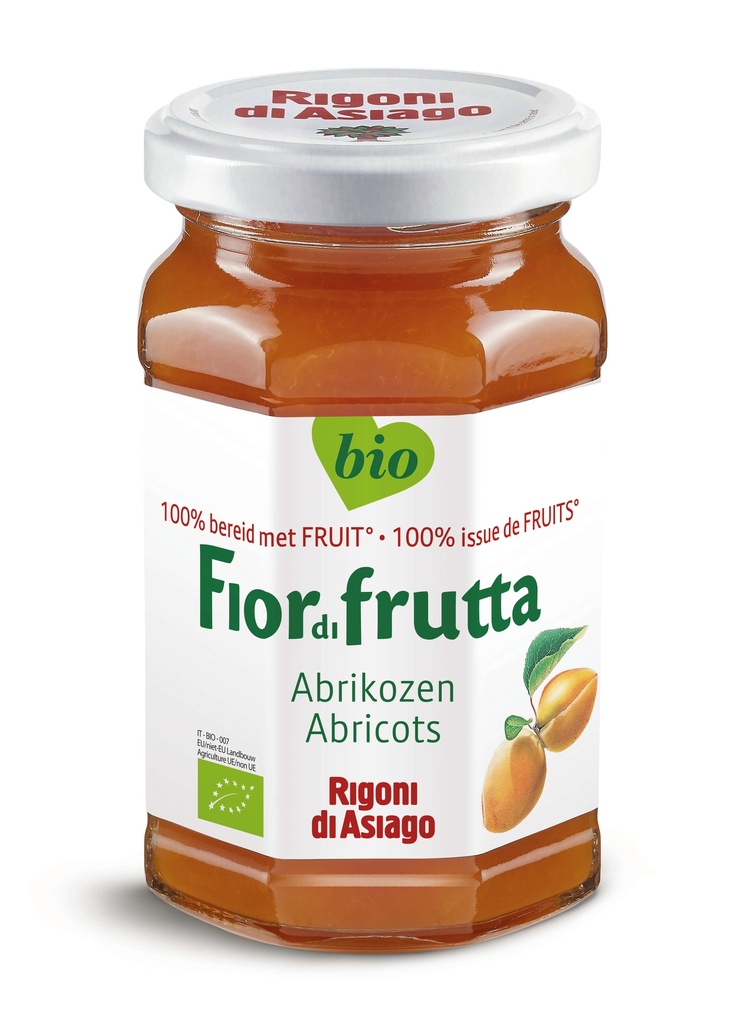 Fiordifrutta Abrikozen confituur bio 250g