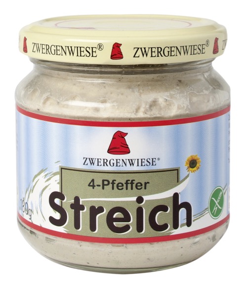 Zwergenwiese 4 peper spread bio 180g