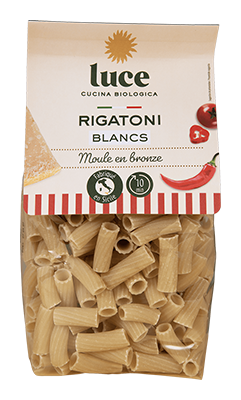 Luce Rigatoni wit bio 500g