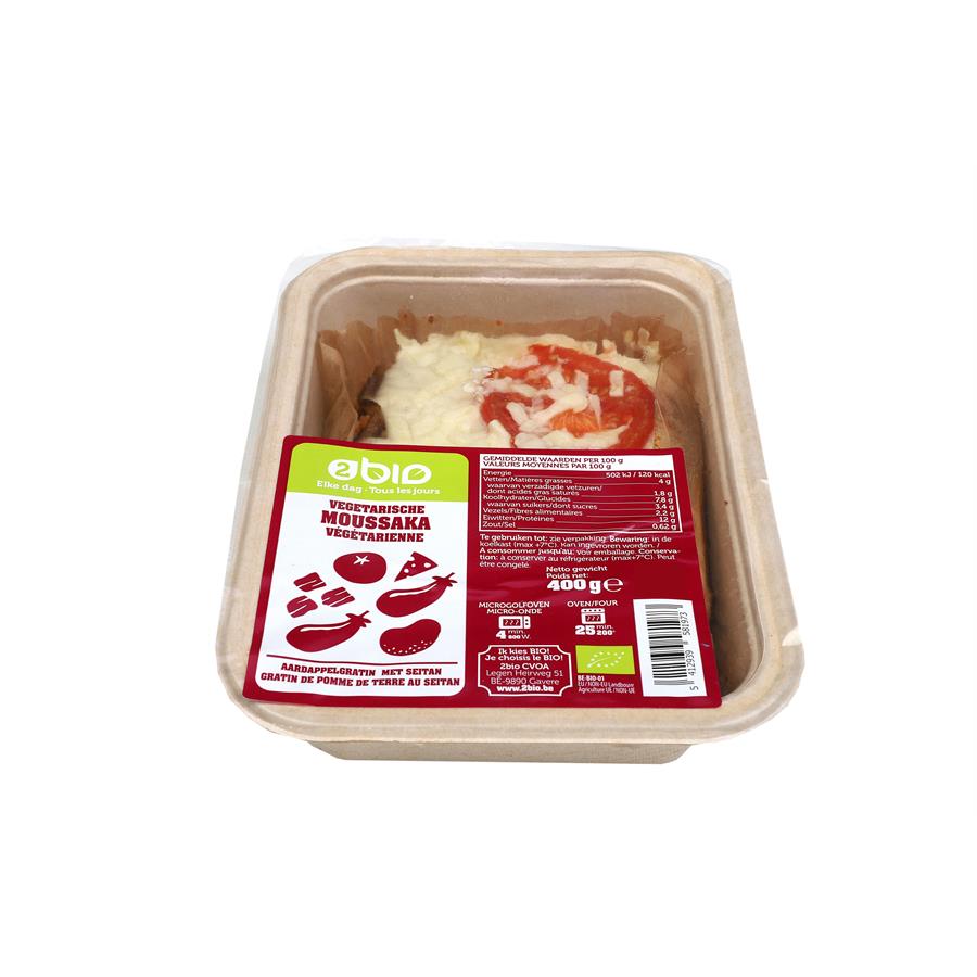 2BIO Moussaka veggie seitangehakt 400g