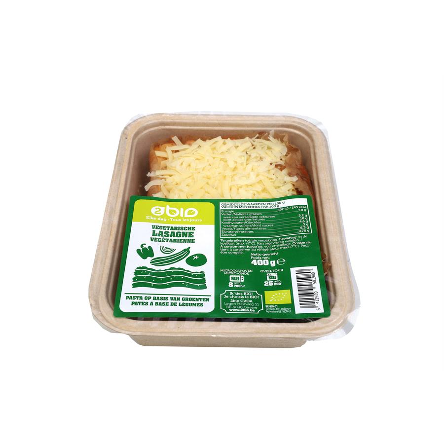 2BIO Lasagne veggie Bolognaise 400g