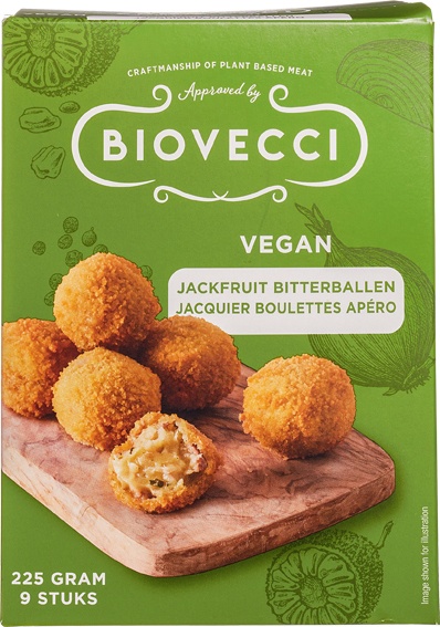 BIOVECCI Vegan jackfruit bitterball 225g