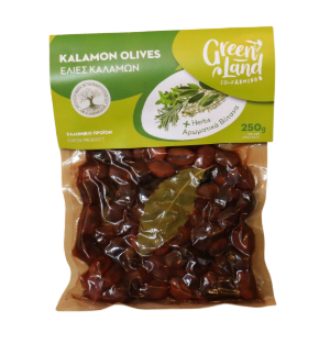 Greenland Kalamata Olijven Vacuum Kruiden 250 gr