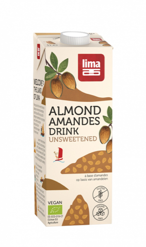 Lima Amandel drink ongezoet bio 1L