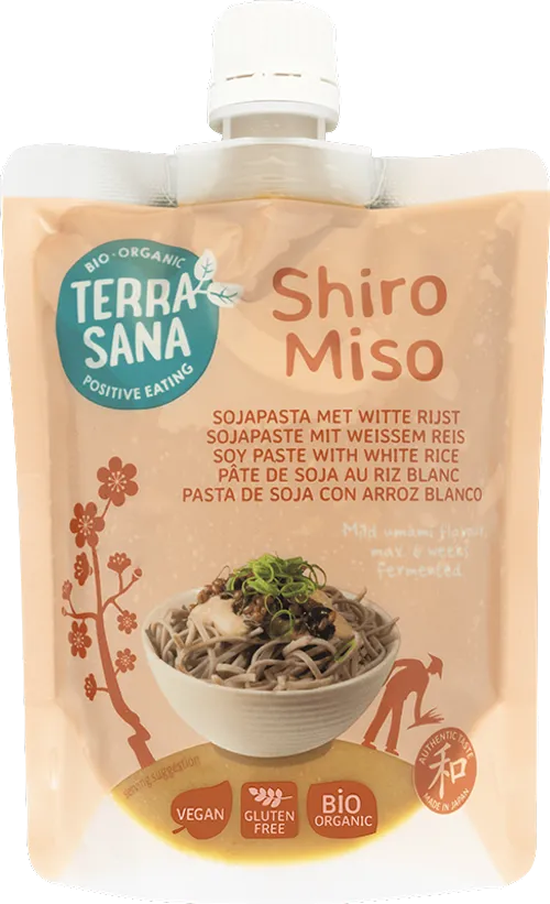 TERRASANA Shiro miso spout (gepasteuriseerd) 250g