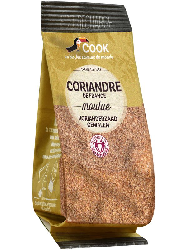 COOK Koriander gemalen navulling 30g