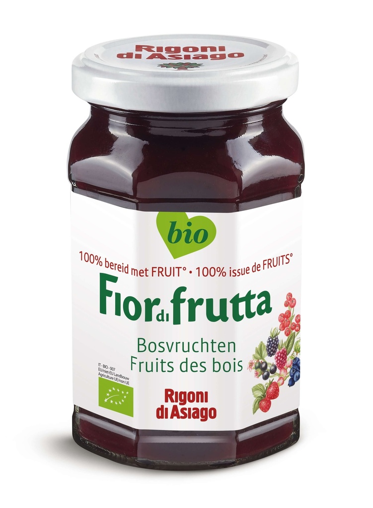 Fiordifrutta Blauwe bosbessen confituur bio 250g (kopie)