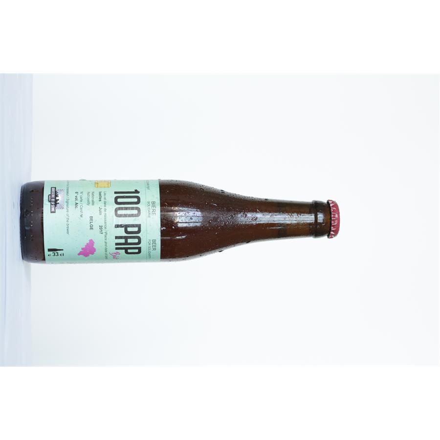 100PAP Solidariteit met sans-papiers bier 33cl, 6°