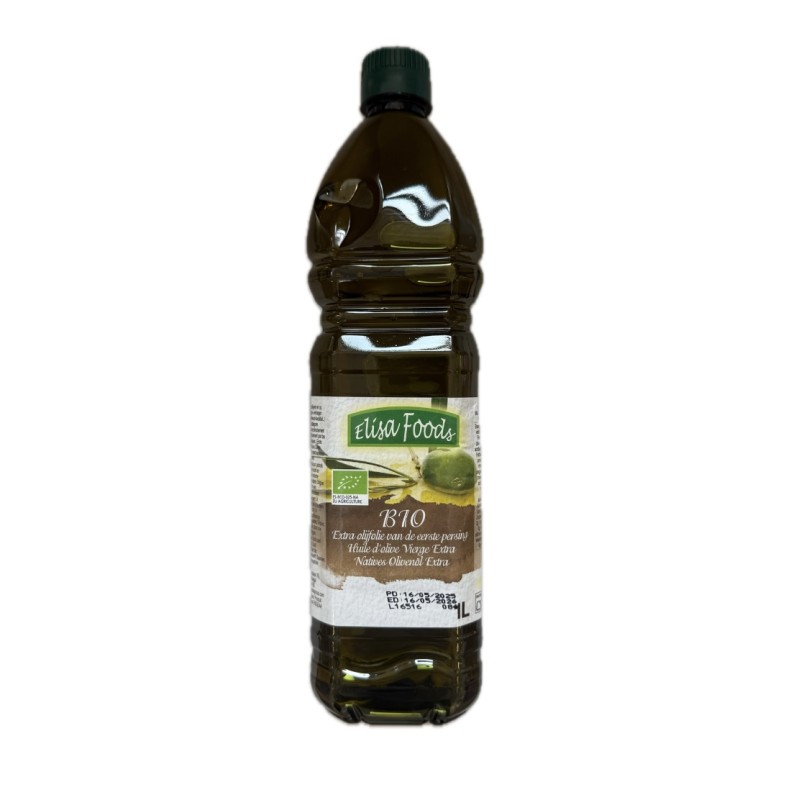 Elisa Foods Olijfolie extra vierge 1L Fles pet