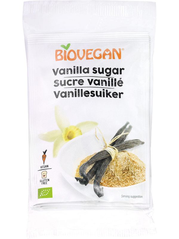 BIOVEGAN Vanille suiker 4X8g