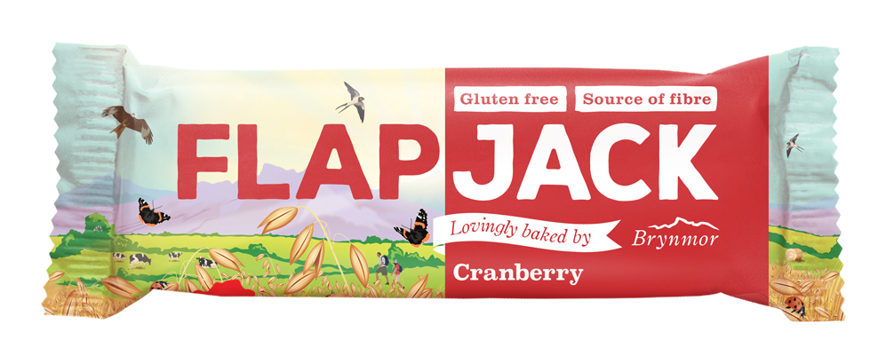 Brynmor Flapjack Apple & Raspberry