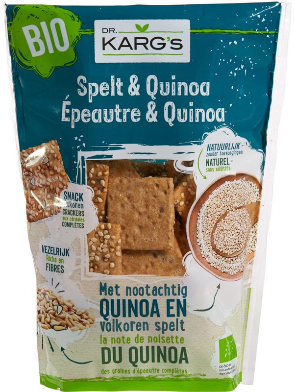 DR Karg Sesam quinoa mini crackers 110g
