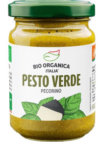 BOI Bio groene pesto met pecorino 130g