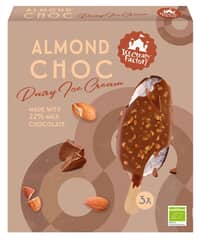 Ice Cream Factory Roomijs Almond choc 3-pack