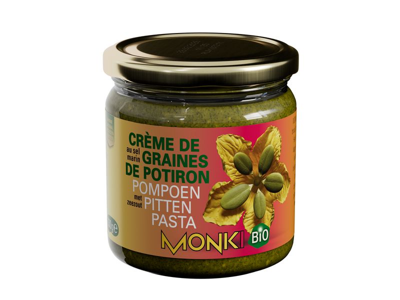 MONKI Pompoenpittenpasta 330g