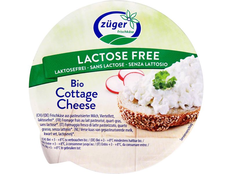 Zuger Cottage cheese lactosevrij 150g
