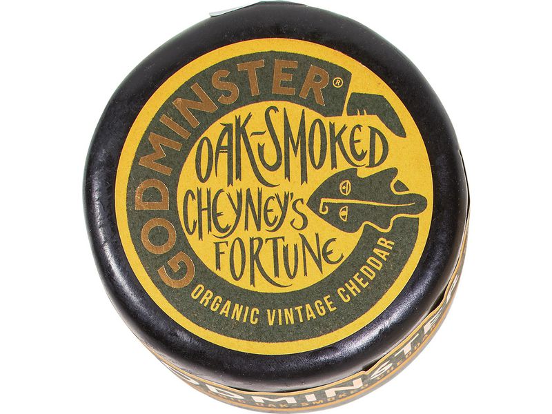 Godminster Cheddar oak smoked 200g
