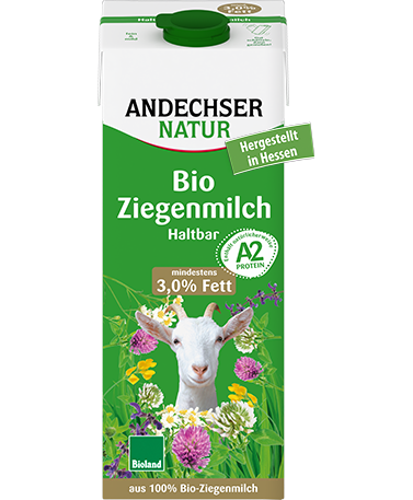 Andechser Geitenmelk vol 3% bio 1L