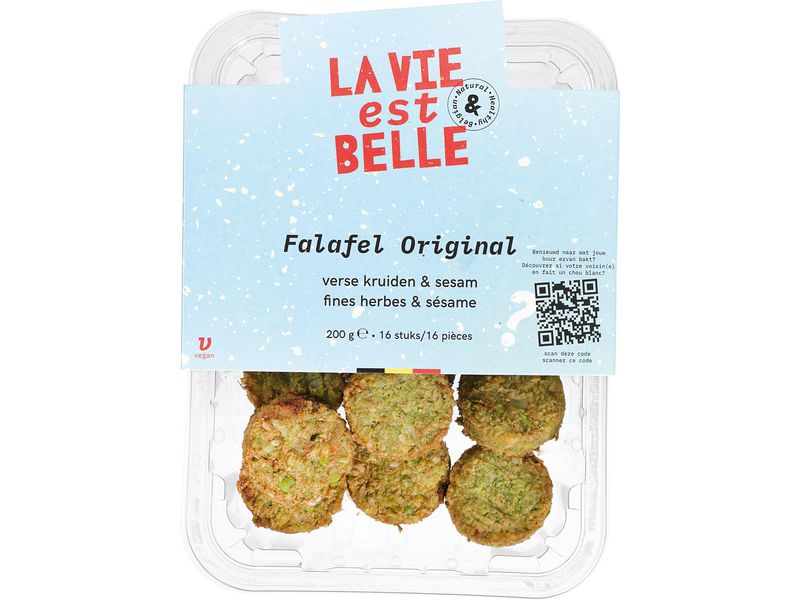 LA VIE Falafel Original verse kruiden & sesam 200g