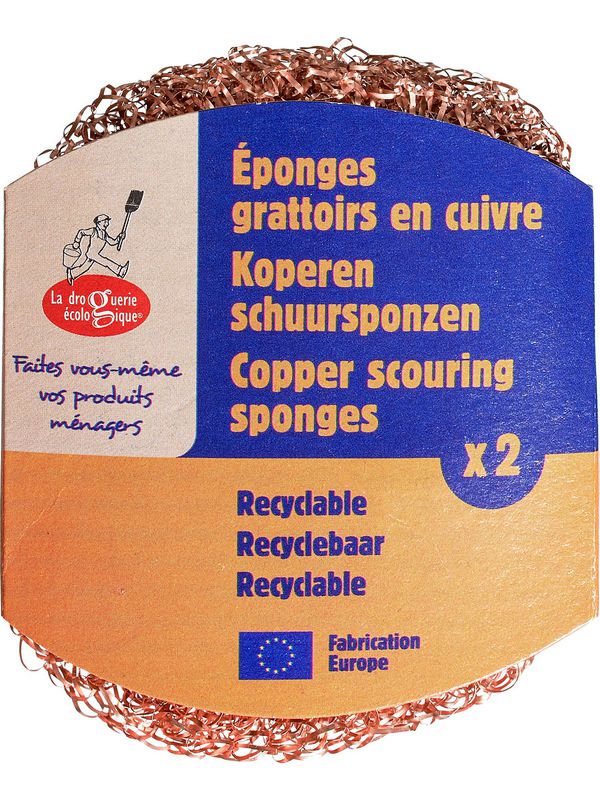Ecodoo Plantaardige schuursponsjes 2 stuks (kopie)
