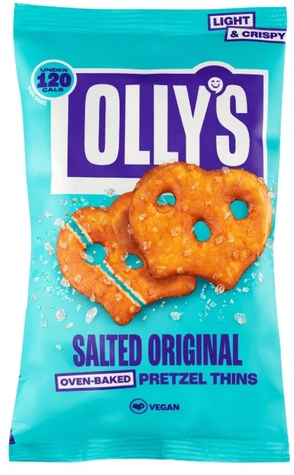 Olly's Salted Original Pretzel Thins 140g