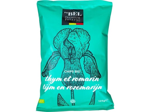 REBEL bio Tijm rozemarijn chips 125g