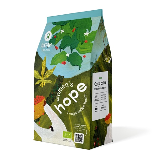 Oxfam BIO Women’s Hope koffie bonen 250 g