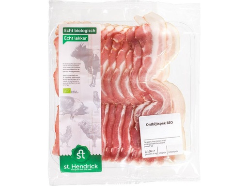 St-HENDRICK Ontbijtspek 100g