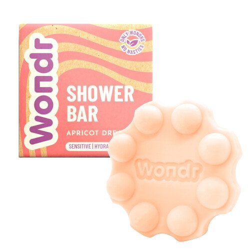 Wondr Hydraterende Shower Bar Apricot dreams bar 110 g (kopie)