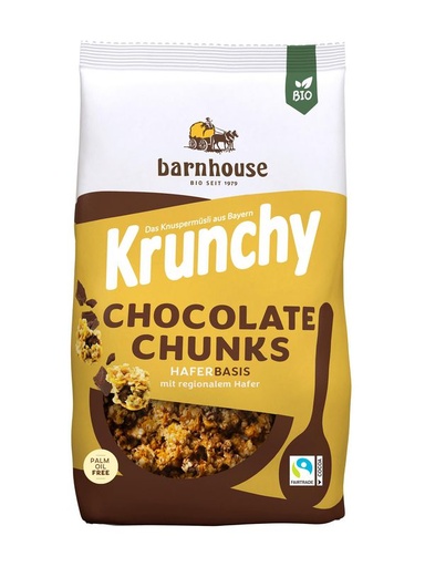 Barnhouse Krunchy Havergranola met cornflakes en chocolade 500g